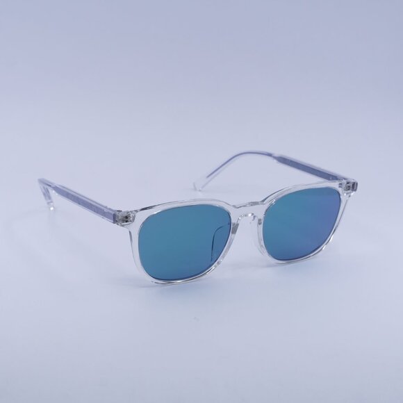 Dior INDIOR S1F 85B7 Sunglasses Transparent Square Frame, Blue Lenses - Picture 1 of 10